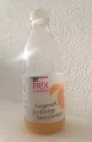 Mängden socker i Jus d'orange