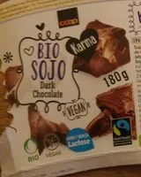 Mängden socker i Bio Sojo dark chocolate