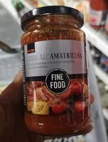 Mängden socker i Sugo All'amatriciana