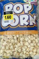Mängden socker i Pop corn