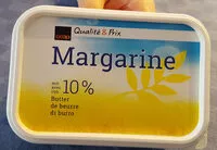 Mängden socker i Margarine mit 10% Butter