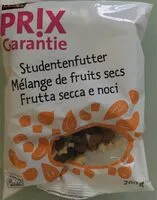 Mängden socker i Mélange de fruits secs