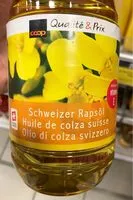 Mängden socker i Rapsöl