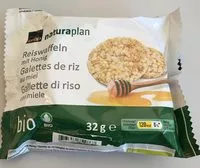 Mängden socker i Galettes de riz au miel