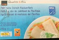 Mängden socker i Filet de dos de cabillaud du Pacifique