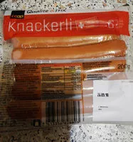 Mängden socker i Knackerli
