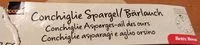 Mängden socker i Conchiglie asperges ail des ours