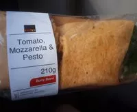 Mängden socker i Tomato, Mozzarella & Pesto (Wrap)