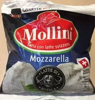 Mängden socker i Mozzarella di bufala