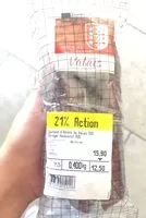 Mängden socker i Saucisse du valais
