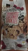 Mängden socker i Cranberry Coconut Cookies