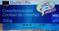 Mängden socker i Cocktail de crevettes