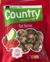 Mängden socker i Country granola mini