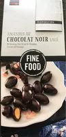Mängden socker i Amandes au chocolat noir salé
