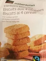 Mängden socker i Biscuits aux 4 céréales et à l'huile de palme
