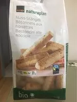 Mängden socker i Bâtonnet aux noisettes