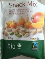 Mängden socker i Snack mix bio