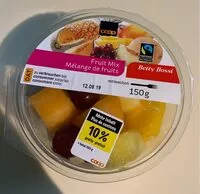 Mängden socker i Mélange de fruits