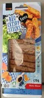Mängden socker i Bio Crispy Sticks Vegan