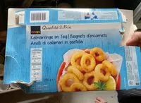 Mängden socker i Beignets d’encornets