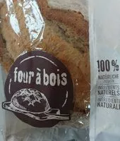 Mängden socker i Pain de campagne foncé cuit au feu de bois