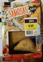 Mängden socker i Samosas