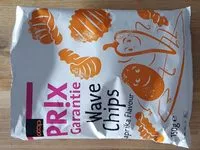 Mängden socker i Wave chips paprika
