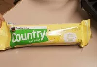 Mängden socker i Country soft snack banana