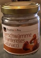 Mängden socker i Chanterelles
