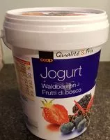 Mängden socker i Jogurt  baies des bois