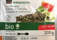 Mängden socker i Salade Lentilles