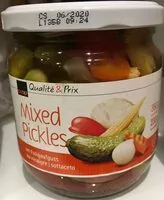 Mängden socker i Mixed Pickles