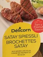 Mängden socker i Brochettes satay