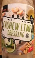 Mängden socker i Cashew lime dressing