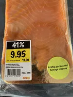 Mängden socker i Saumon fumé Norske 250g