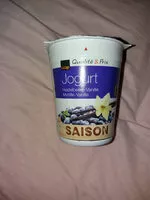 Mängden socker i yogourt myrtille vanille