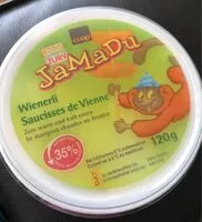 Mängden socker i Saucisse de vienne