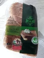 Mängden socker i Oliver's toast complet intégrale