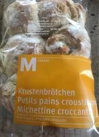 Mängden socker i Krustenbrötchen
