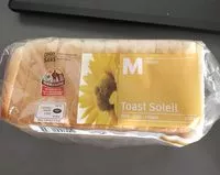 Mängden socker i Toast Soleil