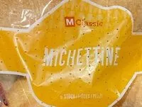 Mängden socker i Michettine