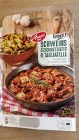 Mängden socker i Schweins Geschnetzeltes & Tagliatelle