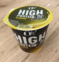 Mängden socker i Oh! - High protein banane