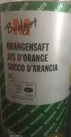 Mängden socker i Jus d'orange