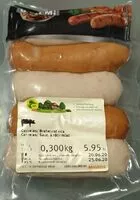 Mängden socker i cervelas/saucisse à rotir mix