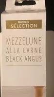 Mängden socker i Mezzelune alla carne black angus