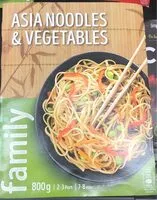 Mängden socker i Asian noodle & vegetables