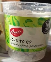 Mängden socker i Soupe to go - Panais-poire