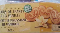 Mängden socker i Vanille Preussen