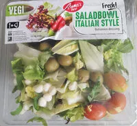 Mängden socker i Saladbowl italian style